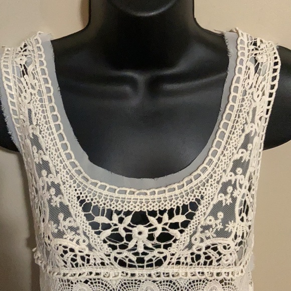 NWT Pinkyotto Crochet and Netting Dress - Picture 2 of 13